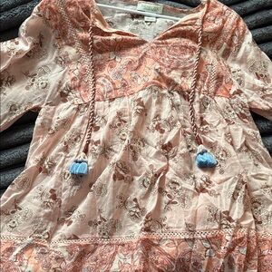 Rachel Zoe Blouse Boho  Ptp~ 19.5”